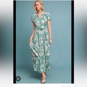 Gal Meets Glam Floral Maxi Dress, size 00